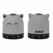 Χρονόμετρο (Kitchen Timer) I-TOTAL XL2537 Grey Cat  6X6X7cm