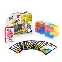 Magnetic Building Block 7pcs Yongjun Διάφανο YJ8392T