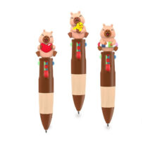 Στυλό Mini Trend 4 Colours Happy Life Capybara 966797 (τυχαία επιλογή)