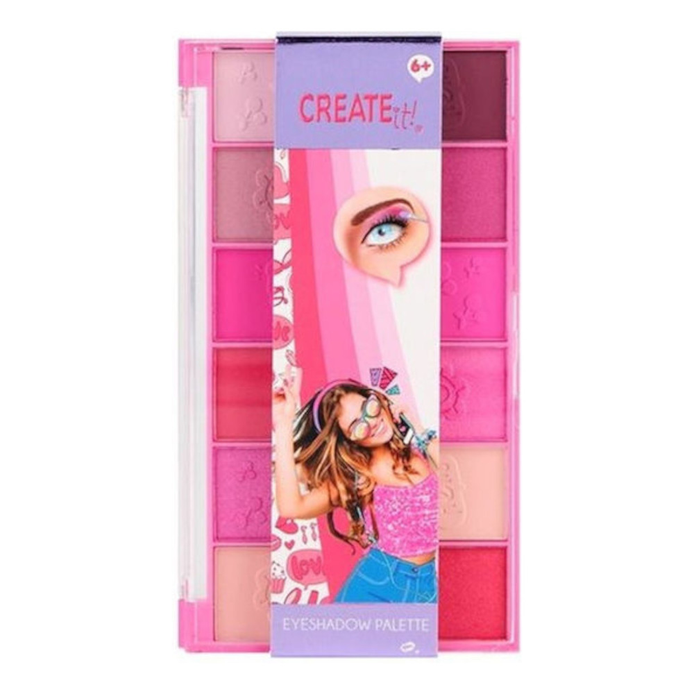 Παιδικό Σετ Mακιγιάζ Create it! Παλέτα με Σκιές Ροζ 884518V1