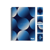 Τετράδιο Σπιράλ SKAG Blue Premium A4 2 Θεμάτων 60Φ 80gr (τυχαίο σχέδιο)