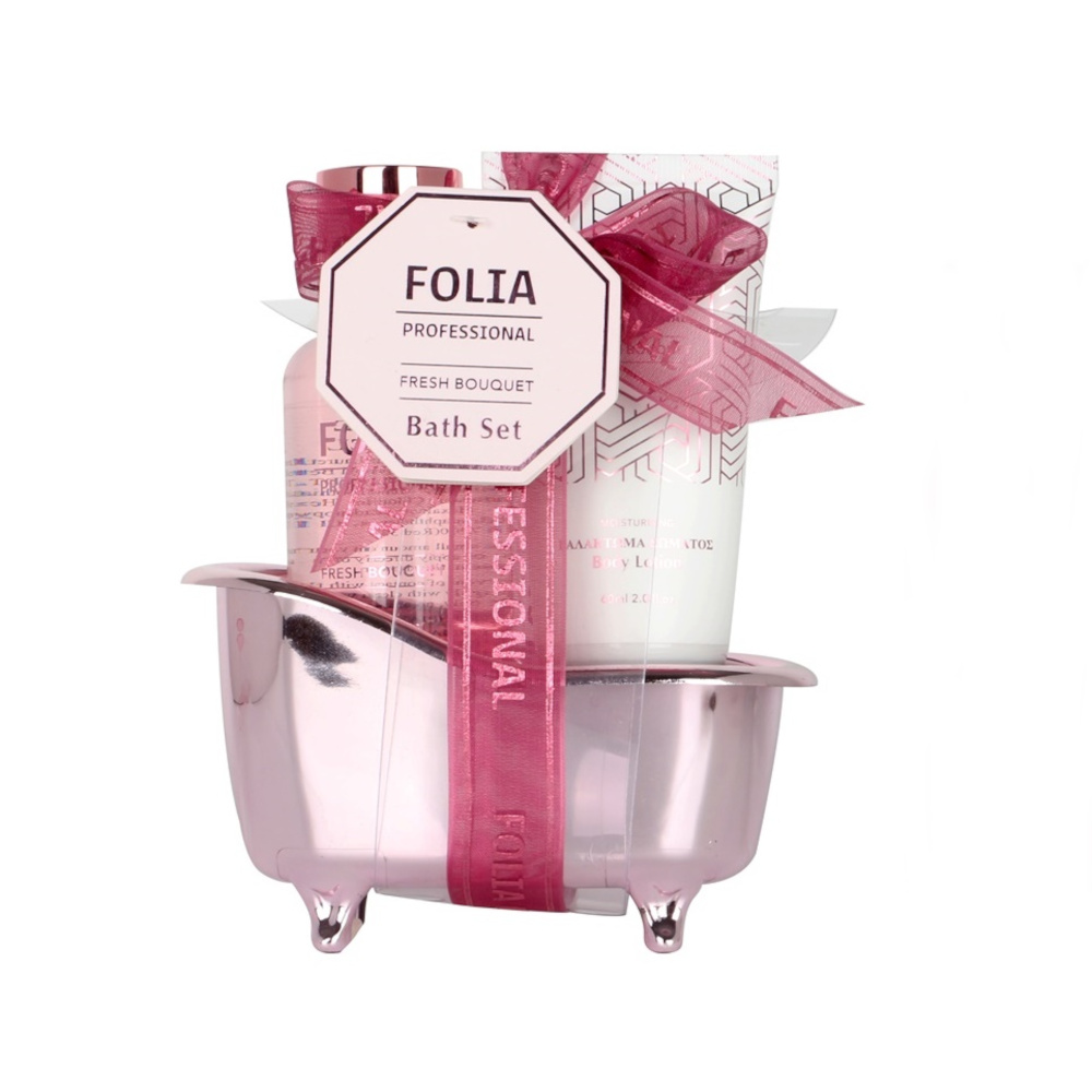 FOLIA Small Bath Tube Fresh Bouquet / 41-475
