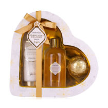 Χριτουγεννιάτικο Bath set με αφρόλουτρο 300ml, λοσιόν σώματος 200ml & 120g bath fizzer, Winter Magic