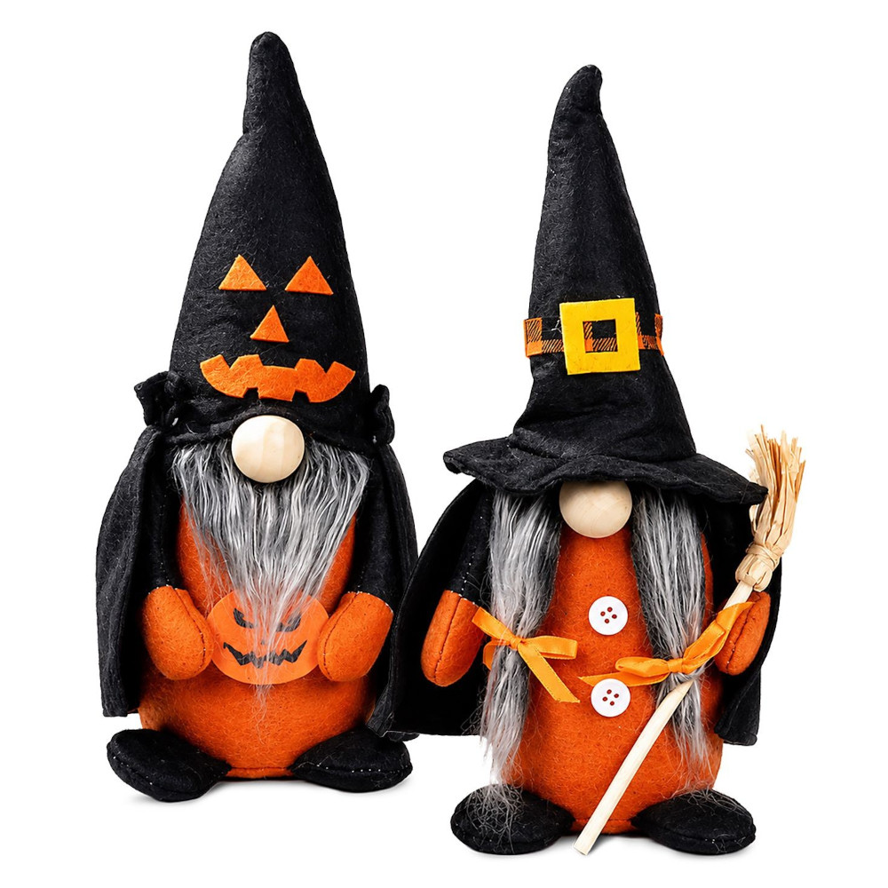 Νάνος Πάνινος Halloween Μάγισσα 30cm (Τυχαίο Σχέδιο)