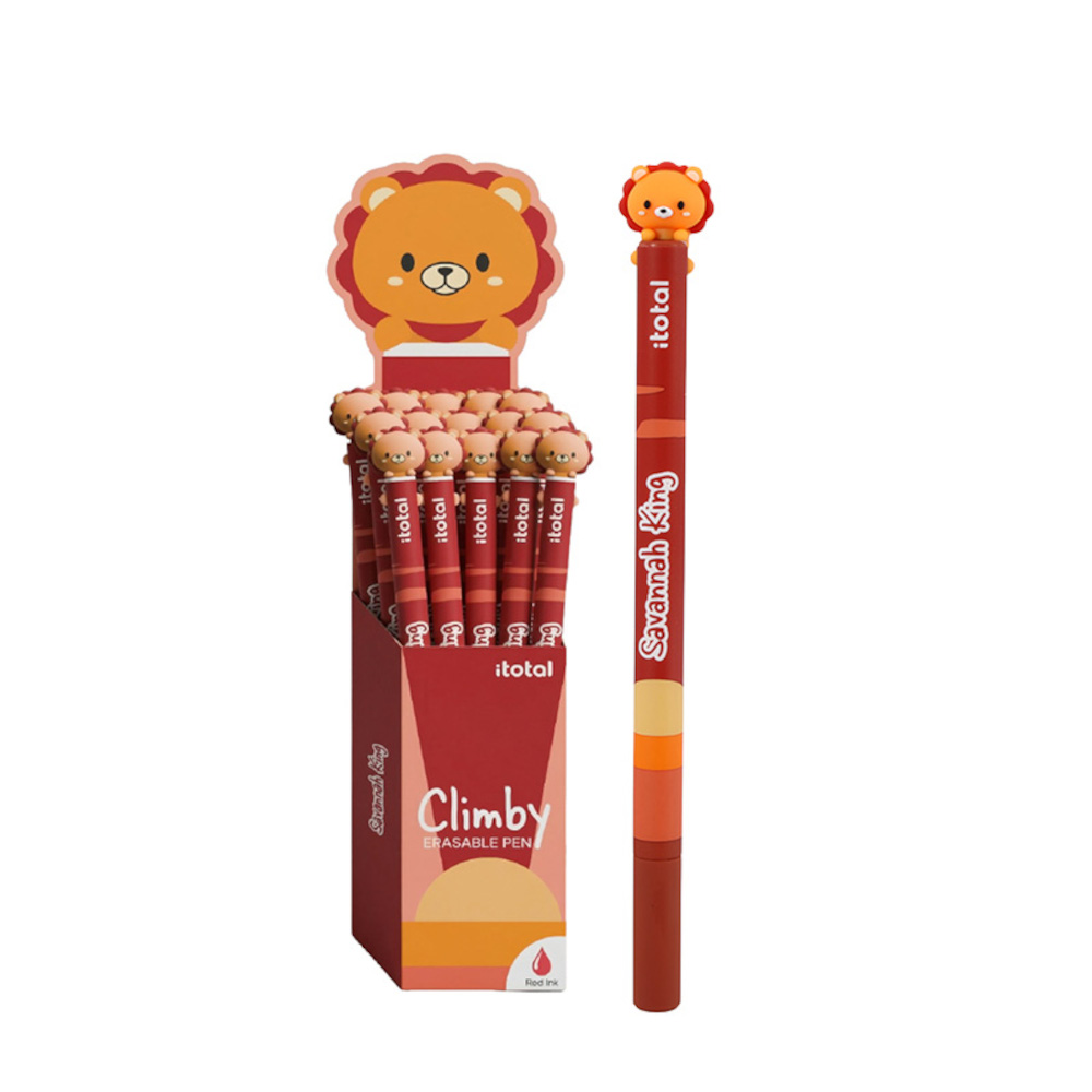 Στυλό Fancy i-Total Climby Erasable Pen Lion XL3612