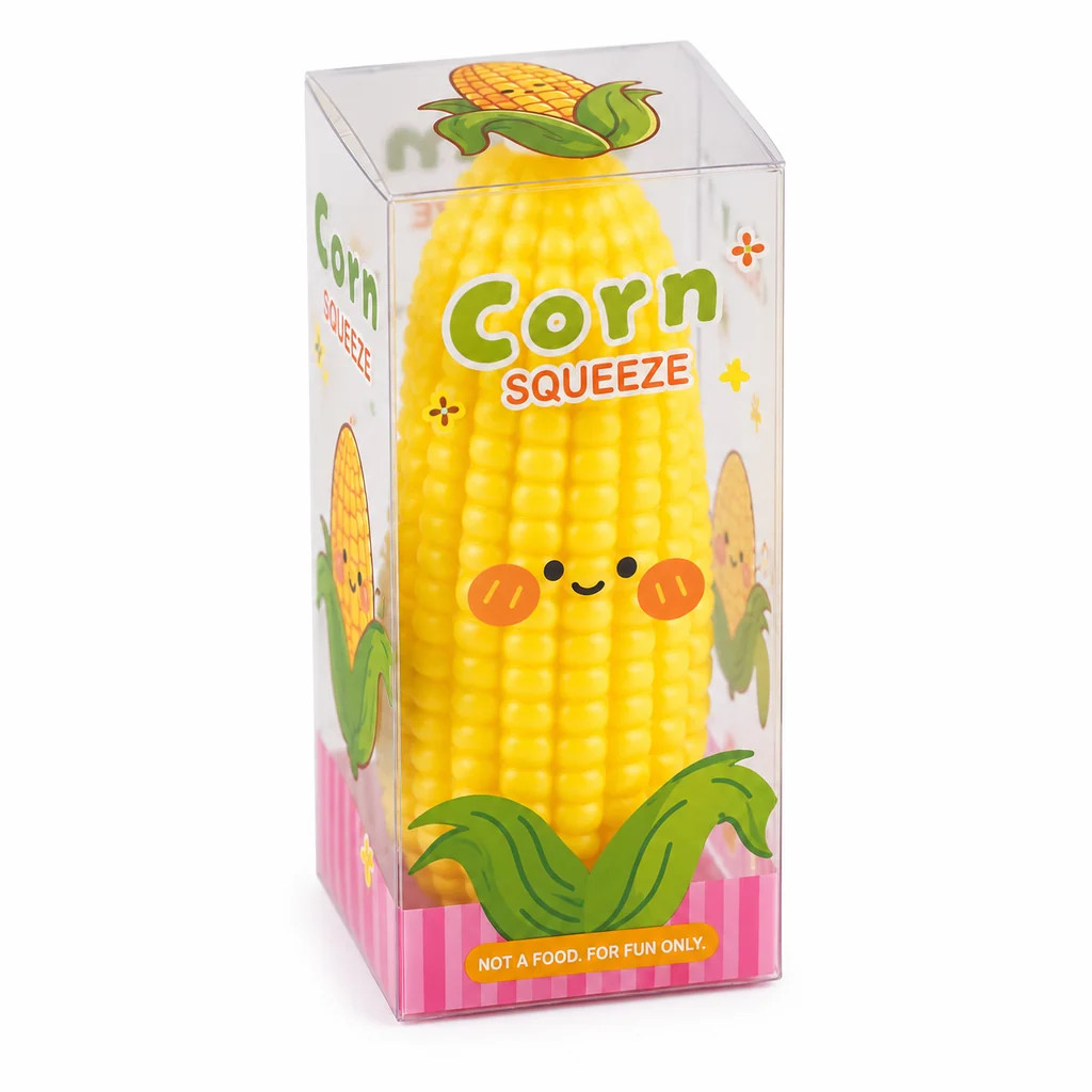 Antistress Squeeze Cranchy Corn Καλαμπόκι