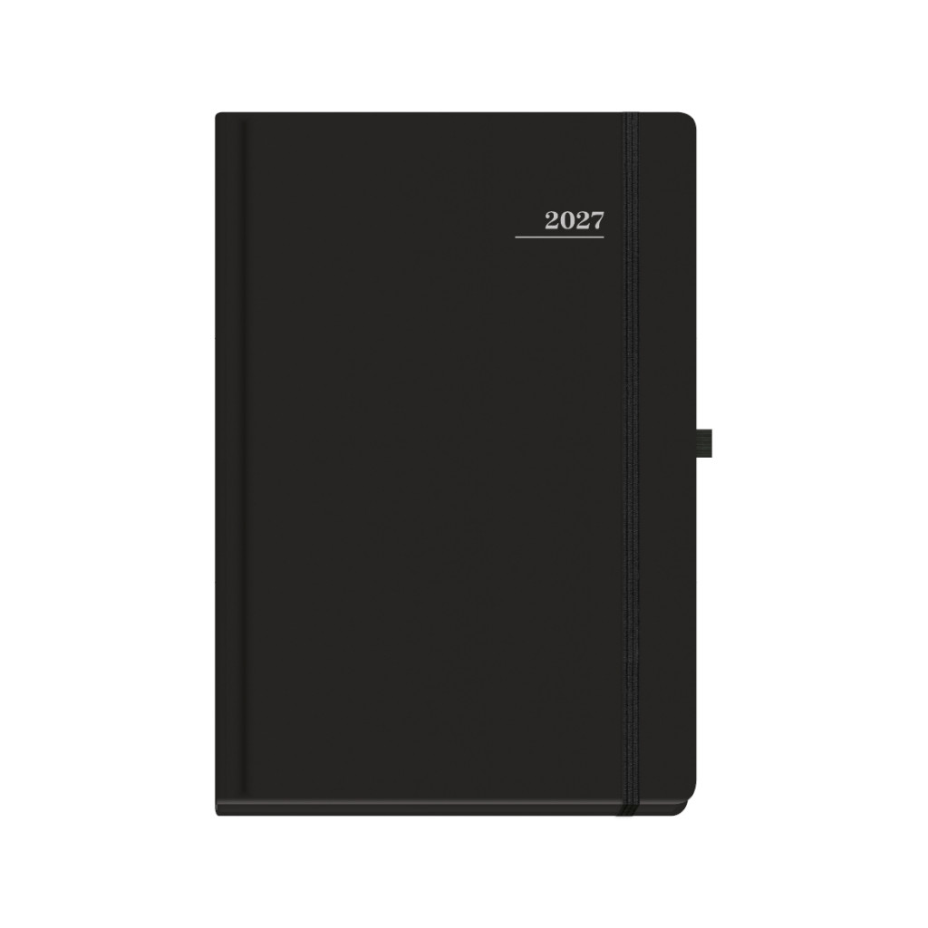Ημερολόγιο Ημερήσιο 2027 Lumina 17Χ24cm Large Black 11.06402_B